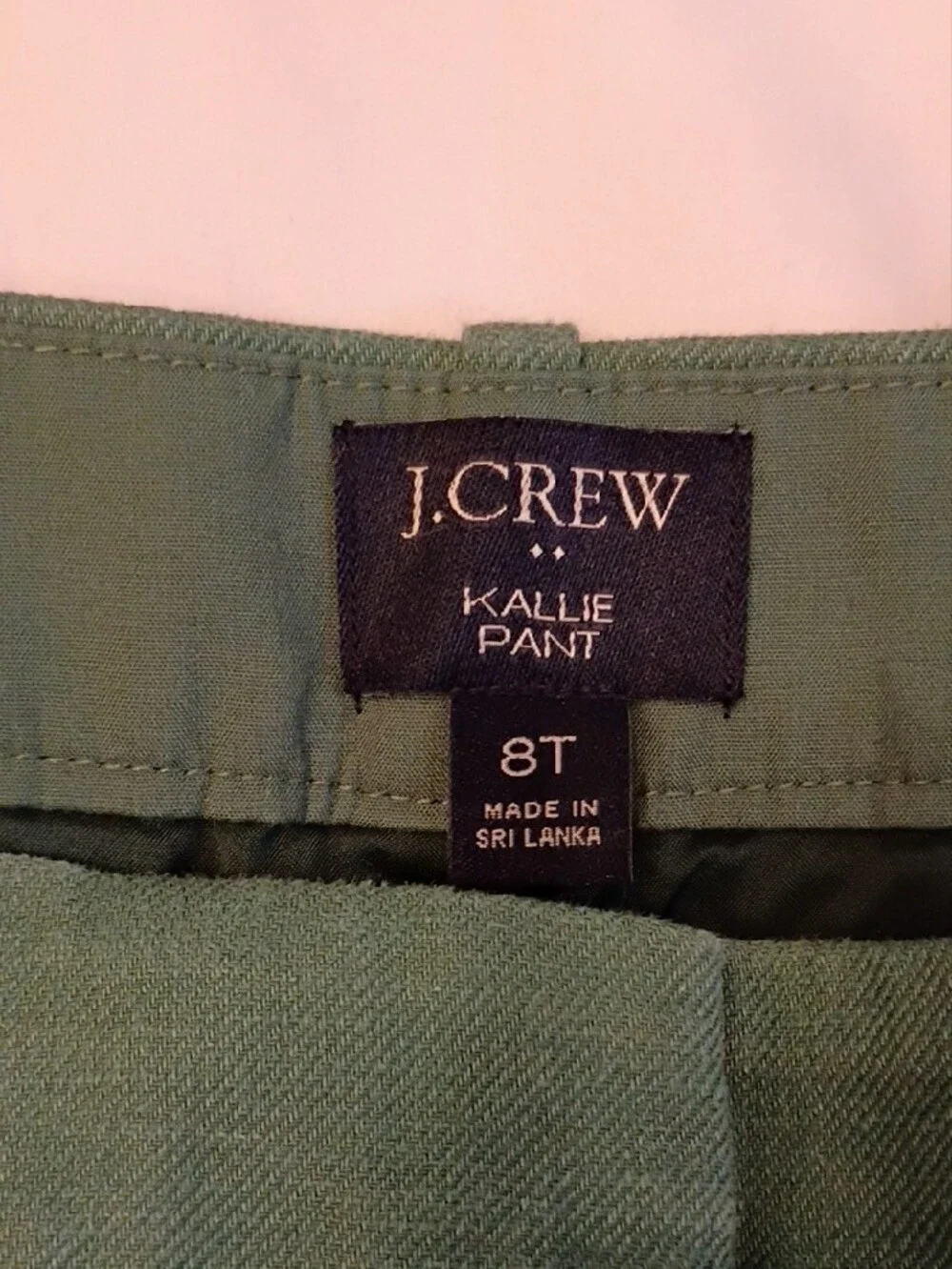 J. Crew streamlined straight